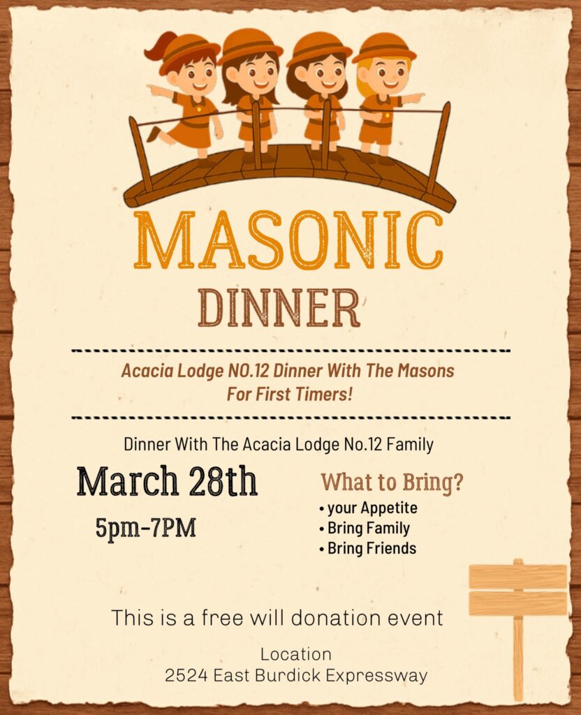 03.28 Dinner with Masons