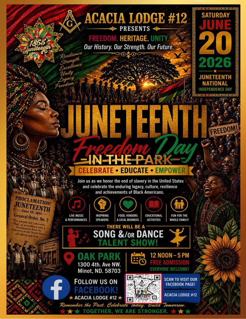 06.20 Juneteenth Freedom Day in the Park - Acacia Lodge #12